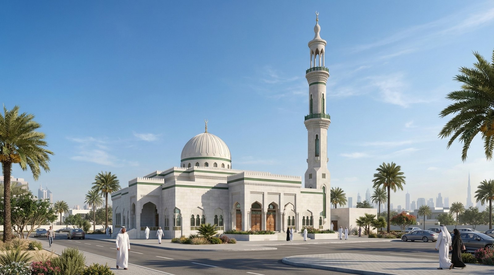 500-Prayers Mosque Programme